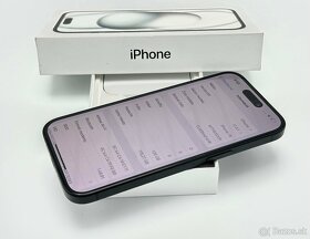 Apple iPhone 15 128Gb Black 100% Zdravie V Záruke - 6