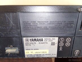 YAMAHA Stereo deck KX-200 RS - 6