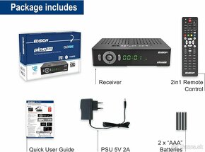 DVB-T2 prijímače Edision - Picco / Pping / Nano / Storm 504 - 6