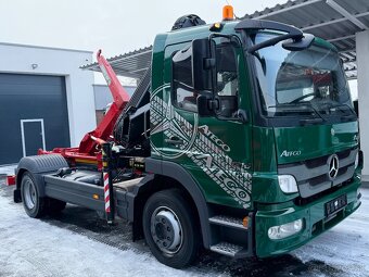 MERCEDES-BENZ ATEGO 1218 HÁKOVÝ NOSIČ HYDRAULICKÁ RUKA HIAB - 6