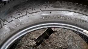 ZIMNÉ 215/60 R16 DUNLOP  CONTINENTAL  NOKIAN už od 25,-€/kus - 6