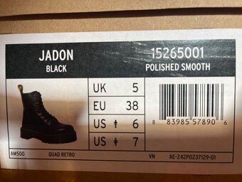 Dr. Martens veľ. 38 nove - 6