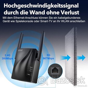 Wi-Fi repeater Rockspace 5GHz / 2,4 GHz - 6