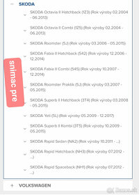 Snimač otačok pre  Audi,Skoda,Seat,VW - 6