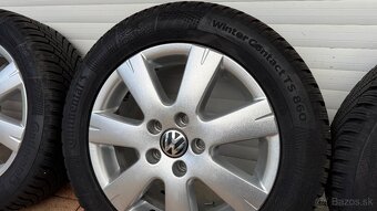 Kolesá sada VW 5x112r16, 205/55r16. ZNÍŽENÁ CENA - 6