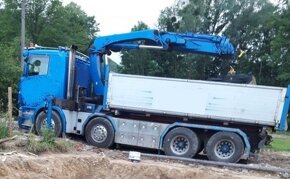 8x4 Scania bordmatik +23m Hiab, lze +27m PLOŠINA, drapák - 6