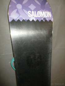 Snowboard SALOMON LIBERTY 145cm + nové viazanie, SUPER STAV - 6