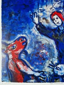 MARC CHAGALL - View of Paris (Nezarámované) Litogr. tlač - 6