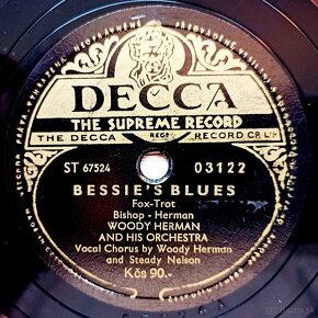 WOODY HERMAN, šelakové gramodesky Decca z let 1940 a 1941 - 6