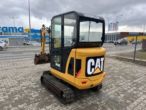 Minibager minirypadlo CAT 301.8 C, Kubota JCB Terex Takeuchi - 6