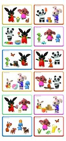 Magnetické puzzle zajačik Bing alebo prasiatko Peppa Pig - 6