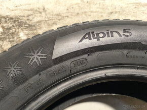 195/65 R15 Zimné pneumatiky Michelin Alpin 2 kusy - 6