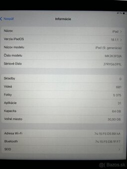 Apple iPad 9. generácie 64GB - 6