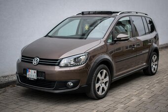 VW Touran Cross 7-miest 2.0TDi 103kw CR webasto panorama led - 6