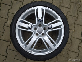 Orig. sada Audi, VW, Škoda, Seat 5x112 R19 + pneu 235/40 R19 - 6