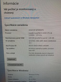 HP EliteDesk 800G2 i5 6500 3,2GHz,4GBDDR4,160GBHDD - 6