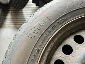 Plechové disky 5x110 + zimné pneu 195/65r15 - 6