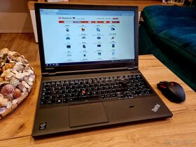 Výkonné LENOVO T540 - 15.6" - W10 - SSD - i5 - 16GB RAM - 6