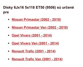 Disky R16 Vivaro Traffic Primastar - 6