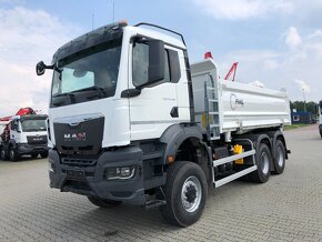 MAN TGS 33.480 (6x6), trojstranný sklápač - 6