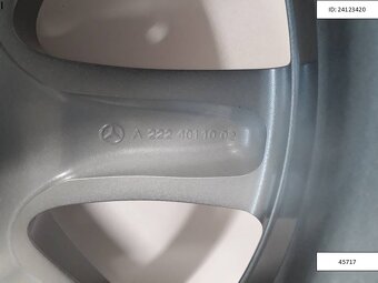 Mercedes C, E, S alu disky 5x112 R18 dvojrozmer 1224 - 6