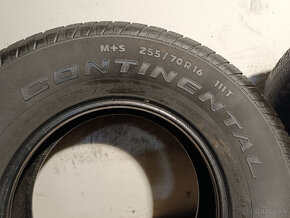 255/70 R16 Celoročné pneumatiky Continental 4 kusy - 6