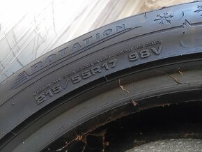 2ks 215/55R17 zimné pneumatiky Dunlop - 6