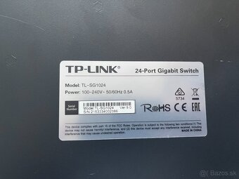 Predám Switche TPlink 16 a 24 portové 1Gb - 6