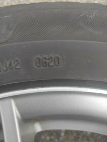 Hliníkové disky rozteč 5x100 letné pneumatiky 215/55 r16 - 6