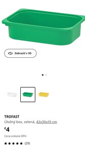 IKEA TROFAST rámy+úložné boxy - 6