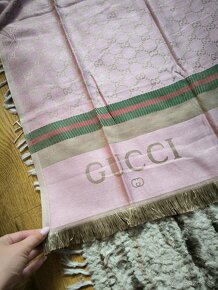 Luxusný šál Gucci + ponožky Gucci ako darček - 6