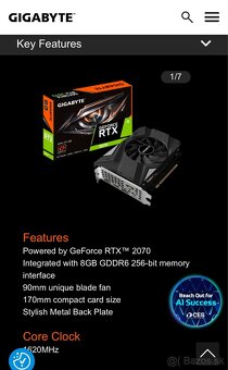 GeForce RTX™ 2070 MINI ITX 8G - 6