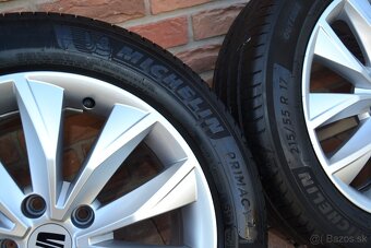 5x112 R17 Letna sada Org. Seat Ateca + 215/55 R17 Michelin - 6