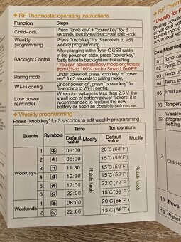 RF Smart Termostat tuya - 6