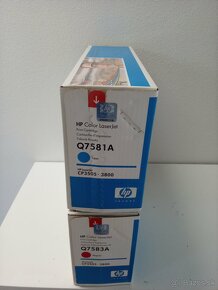 Original tonery HP Q7581 A, HP Q 7583 A - 6