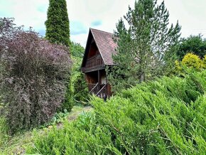 BOHDANOVCE - POSCHODOVÁ DREVENÁ CHATA, UPRAVENÝ POZEMOK. - 6