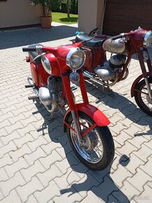 Jawa 350 s TP a ŠPZ + diely - 6