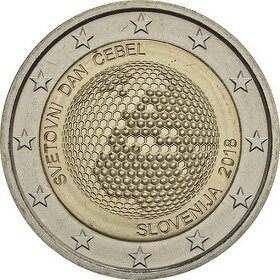 Euromince - pamatne dvojeurove mince SLOVINSKO - 6