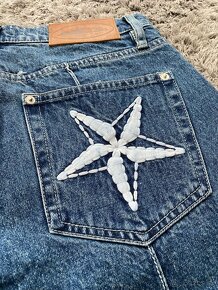 Corteiz C-Starz Denim Shorts - Blue - 6