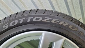 Zimná sada originál Audi A4, 5x112 R17 + pneu 225/50 R17 - 6