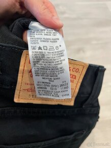 Levi’s čierne džínsy 511 - 6