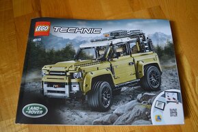 predam original navod/manual LEGO Technic Land Rover - 6