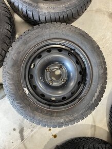 Komplet zimné obutie R14 - pneu 8 mm 185/65 R14+disky4x114,3 - 6