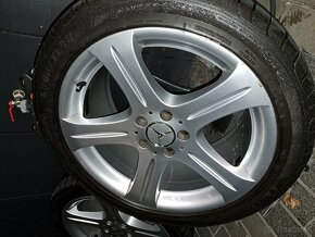 Kolesa original Mercedes R18 5x112 dvojrozmer 8,5J 9,5J - 6