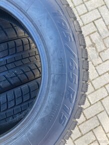 Predám 4 nové zimné gumy GLOBGUM 195/65 R15 protektor - 6