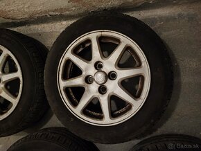 Letne pneumatiky 165/65 R14 79T, Hlinikové disky 4x100 - 6