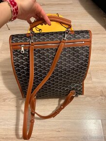 Goyard batoh Saint Léger - čieno&hnedý (GO1) - 6