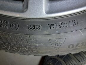 Predam Original elektrony Skoda 5x112 R16 a zimne pneu - 6