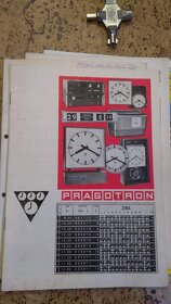 Hodiny Elektročas Pragotron Chronotechna - 6