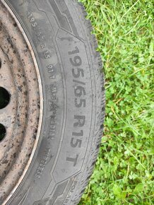 Barum 195/65 R15 zimné pneumatiky 5x112 - 6